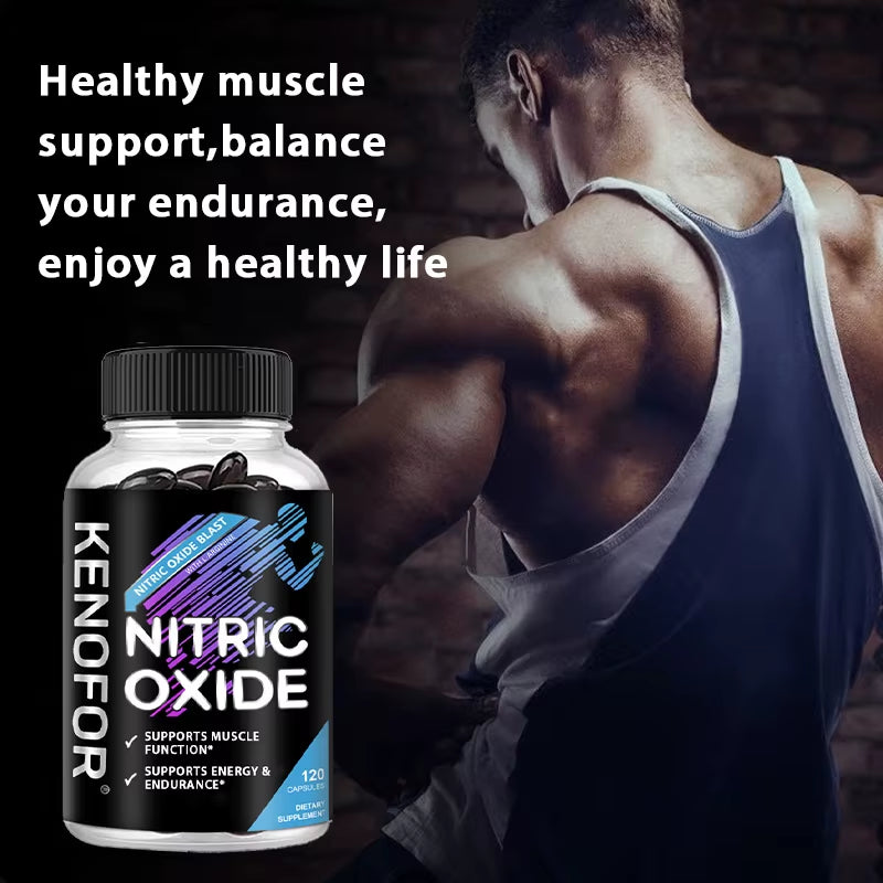 Male Strength Supplements Muscle Support Energy Improvement Blood Flow Circulation Plyometric Training Healthy Food