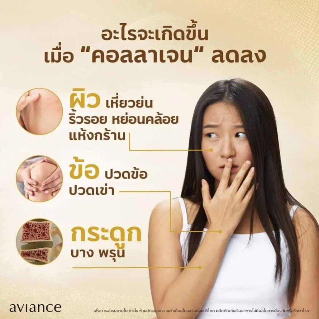 6X Aviance Collagen Matrix Di-Peptide 100% Dietary Supplement Healthy Skin 90G