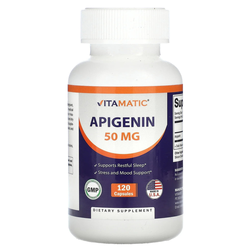 Apigenin, 50 Mg, 120 Capsules
