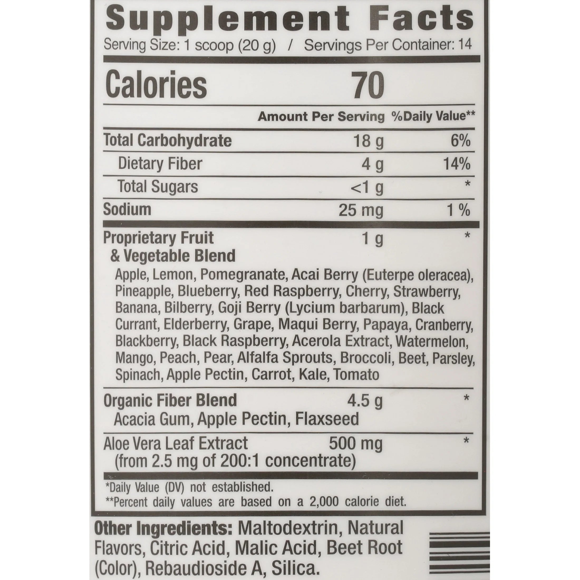 Super Cleanse Drink Mix, Berry, 9.88 Oz., 14 Servings