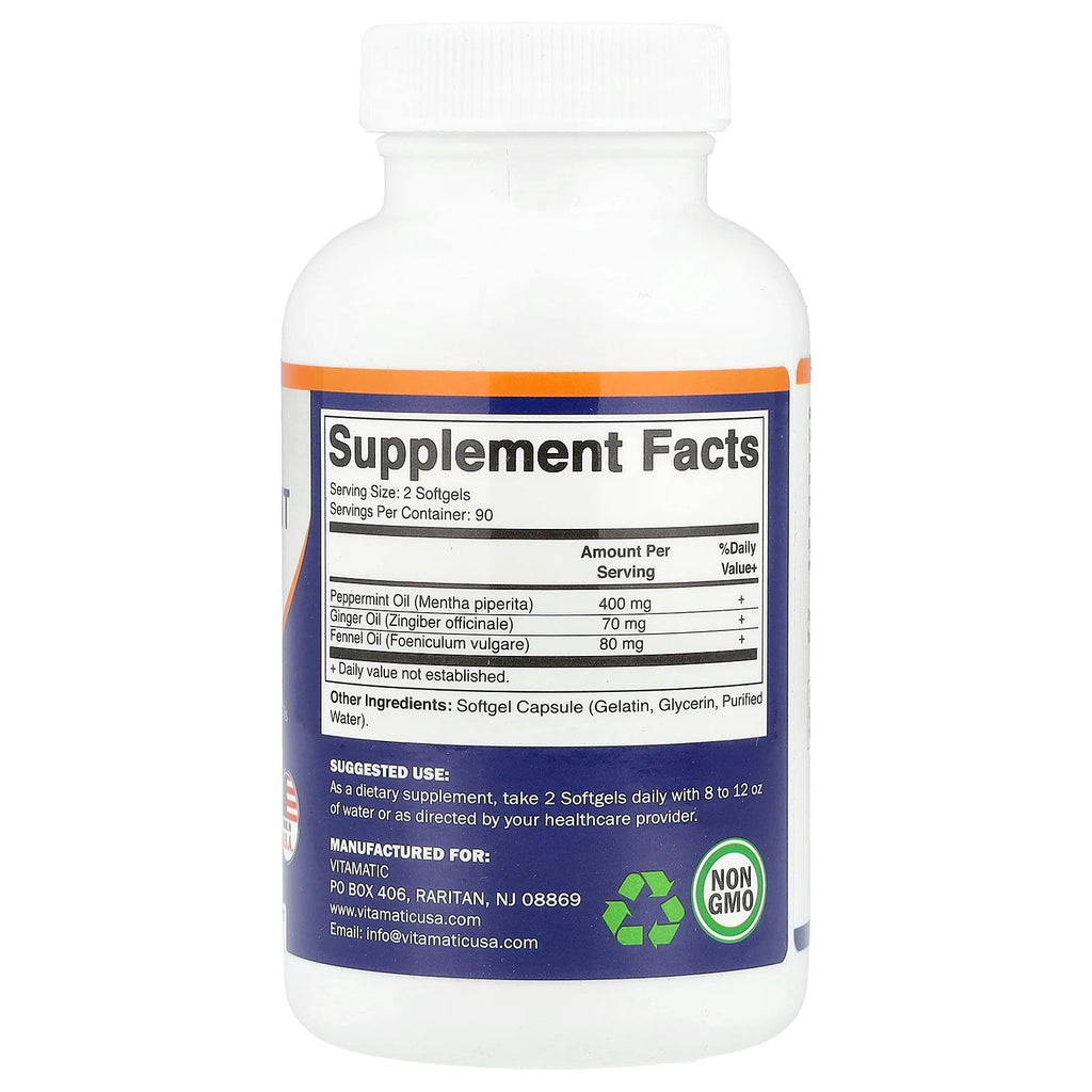 Peppermint Oil, 180 Softgel