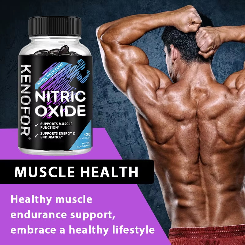 Male Strength Supplements Muscle Support Energy Improvement Blood Flow Circulation Plyometric Training Healthy Food