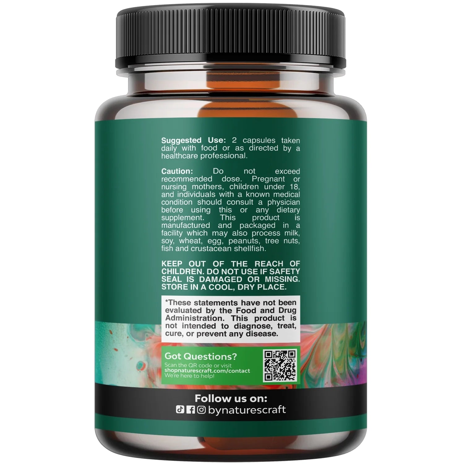 Pancreatin Digestive Enzymes Supplement for Gut and Digestive Health, 120Ct