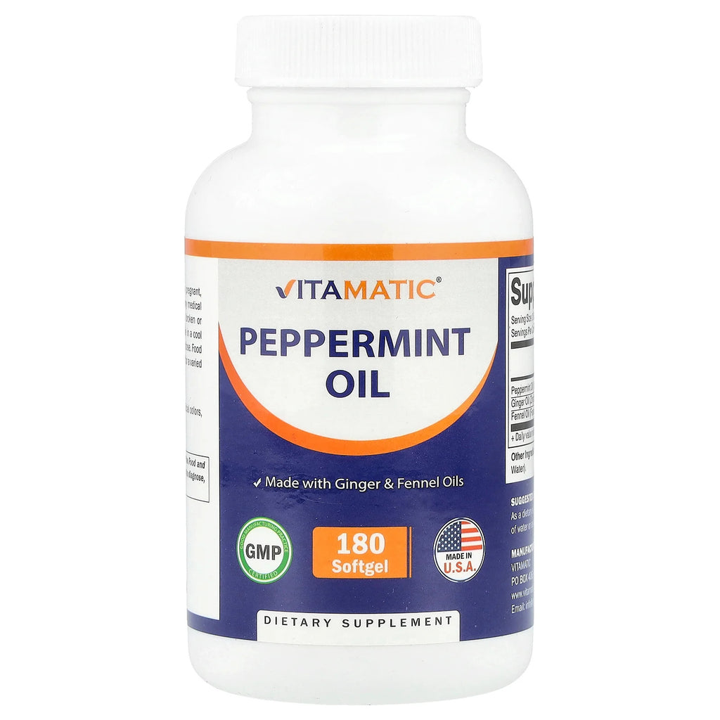 Peppermint Oil, 180 Softgel